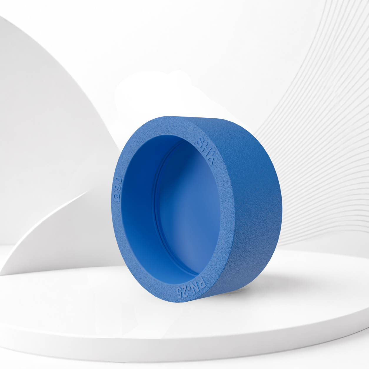 Blue End Cap